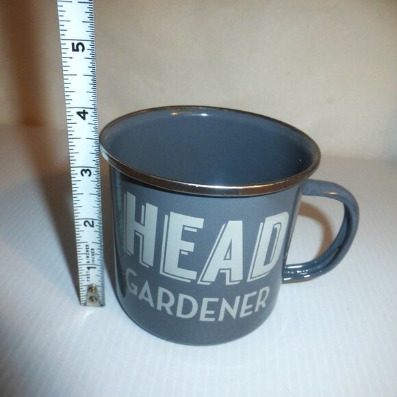 3 PLANTERS Garden Planter Gardener COFFEE MUG Steel Cup Garden Seeds Bulbs Plant - Picture 10 of 10